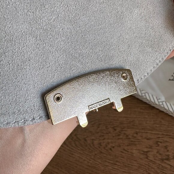 NWT! Furla My Play Interchangeable Metropolis Leather Flap -Watercolor white - Picture 4 of 5